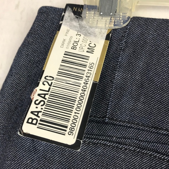 Nine West Dark Rinse Pine St Slim Crop Jean Sz 6 - Picture 5 of 6